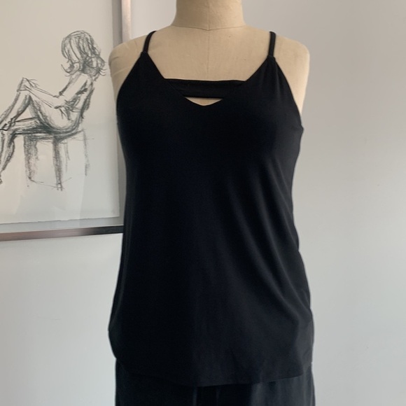 NWT Bar III Cut-Out Zipperback Tank/ Cami - Picture 2 of 6